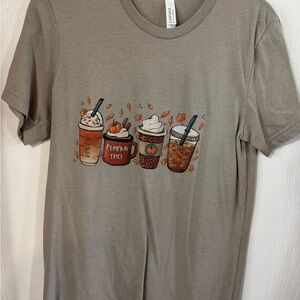 Bella Canvas Coffee Graphic Tee - Brown